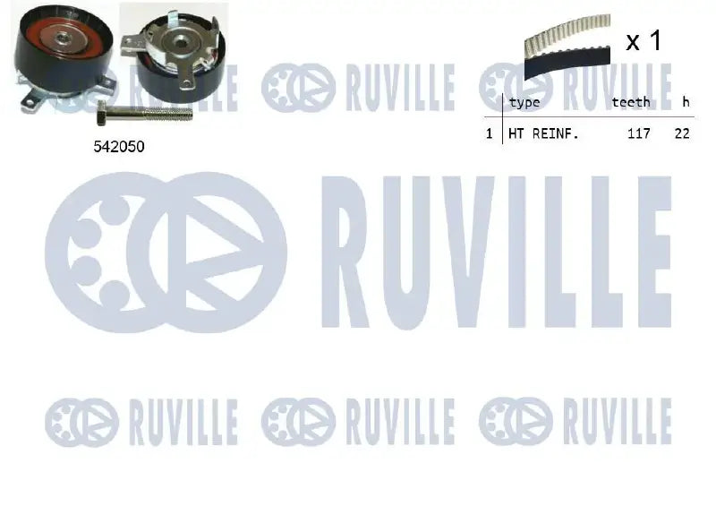 Kit distribution complet pour Ford Focus III Turnier, Focus III, C-max II
