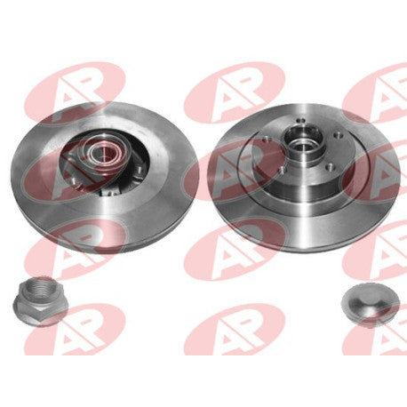 1 disque frein pour Renault Laguna III, Laguna III Grandtour, Latitude