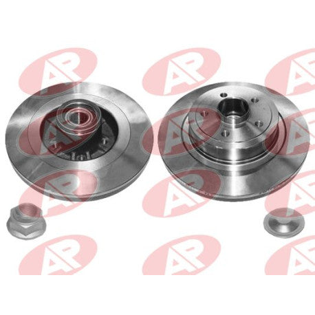 1 disque frein pour Renault Megane II, Clio III