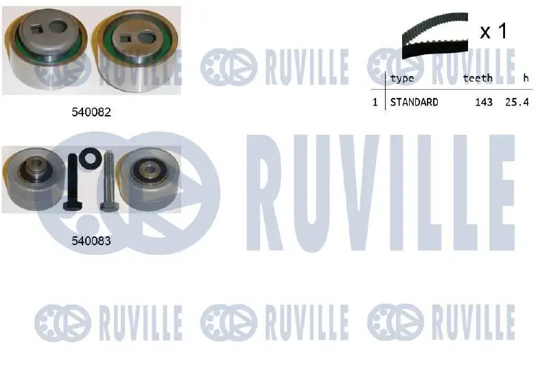 Kit distribution complet pour Peugeot 106 I / Citroën AX