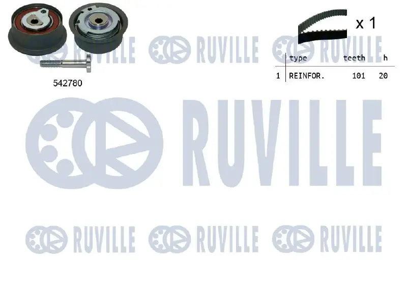 Kit distribution complet pour Hyundai i10 I