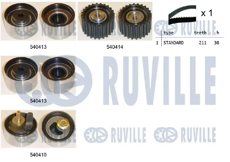 Kit distribution complet pour Subaru Impreza, Legacy II, Legacy I