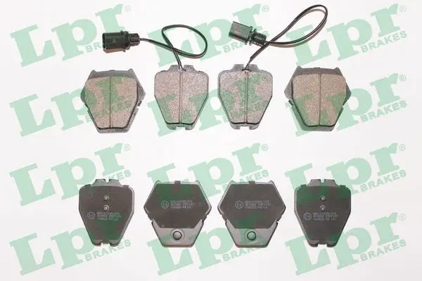 Jeu plaquettes frein pour VW Phaeton, Passat B5.5 / Audi A6 C5, Allroad C5, A4 B5
