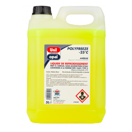 Liquide de refroidissement Unil Opal POLYFREEZE -25 °C – 5 L