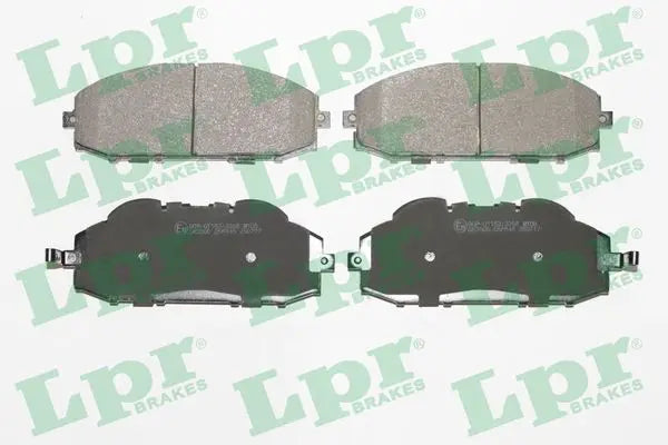 Jeu plaquettes frein pour Nissan Patrol GR V Wagon, Patrol GR V