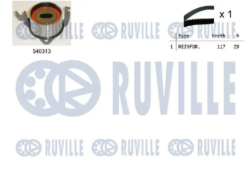 Kit distribution complet pour Mitsubishi Colt IV, Lancer V, Lancer V Station Wagon / Proton Persona 400