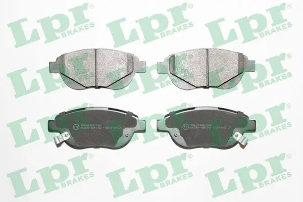 Jeu plaquettes frein pour FIAT 500L