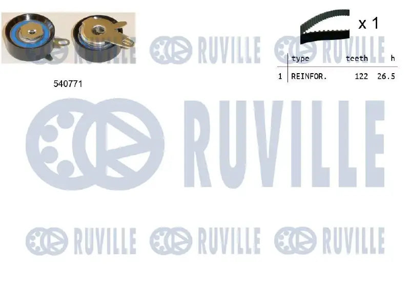 Kit distribution complet pour VW Transporter T4, LT 28-46 II, LT 28-35 II / Audi A6 C4