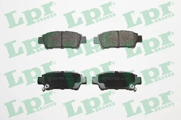 Jeu plaquettes frein pour Toyota Sienna, Avensis Verso, Previa II