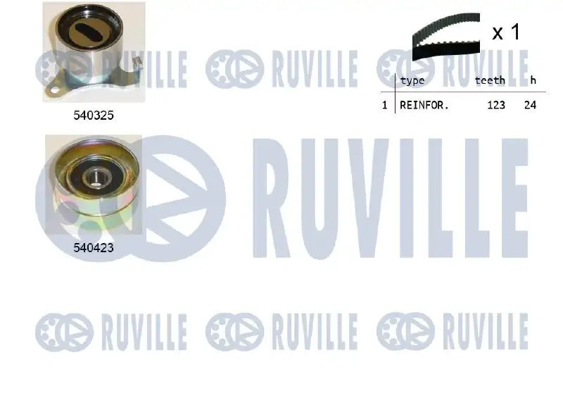 Kit distribution complet pour Toyota Corolla, Starlet, Corolla Station Wagon