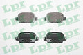 Jeu plaquettes frein pour OPEL Corsa C, Tigra Twintop / FIAT Punto