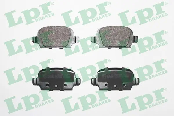 Jeu plaquettes frein pour OPEL Corsa C, Tigra Twintop / FIAT Punto