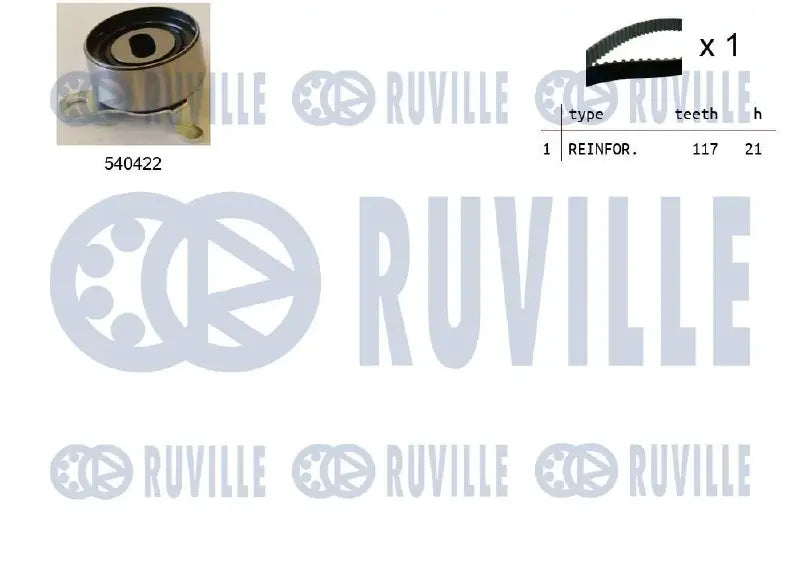 Kit distribution complet pour Toyota Avensis, Corolla, Carina E VI