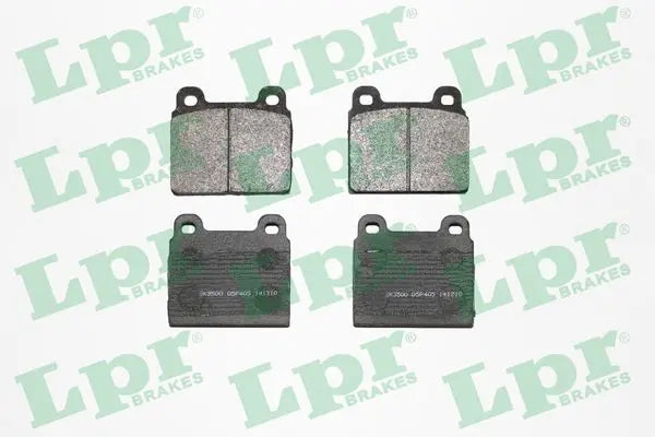 Jeu plaquettes frein pour OPEL Admiral A, Admiral B, Monza A