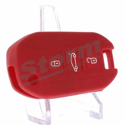 Protection silicone rouge pour CITROEN