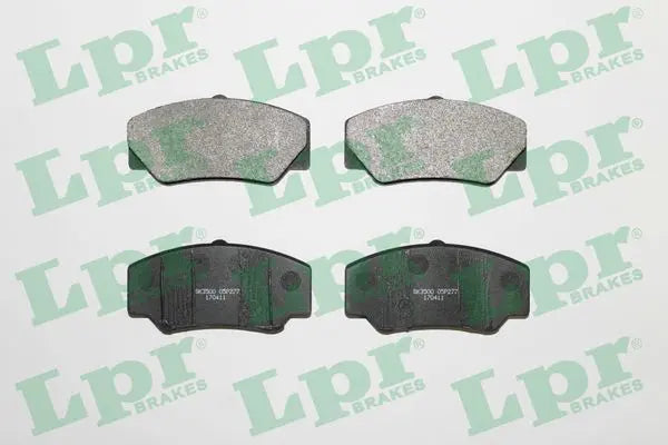Jeu plaquettes frein pour Ford Transit, P 100 II