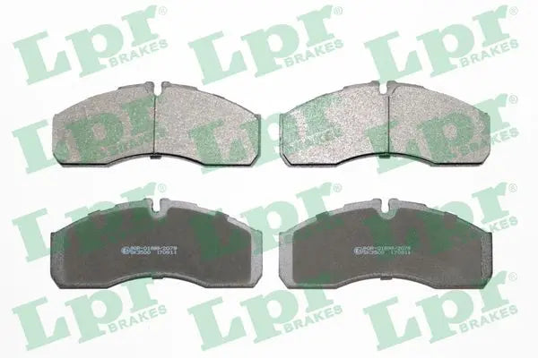 Jeu plaquettes frein pour Renault Master PRO, Mascott / Nissan Cabstar E, Atleon