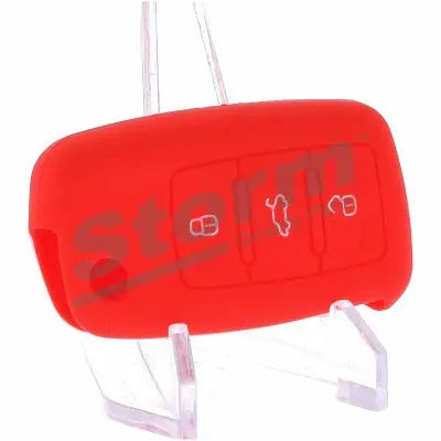 Protection silicone rouge pour SEAT/SKOD