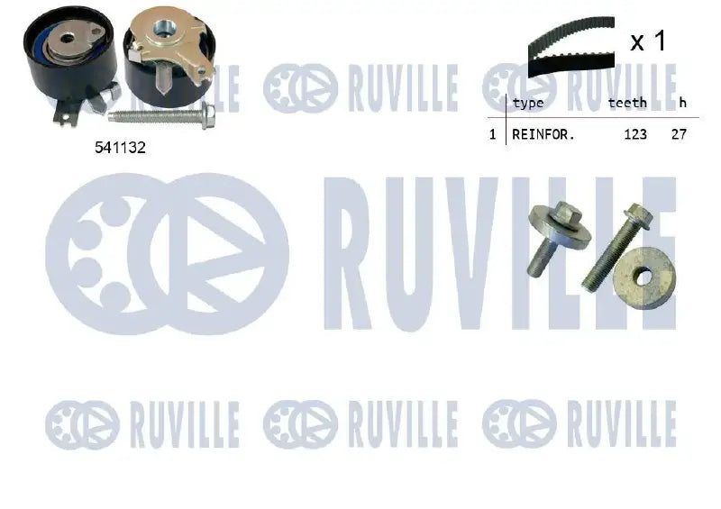 Kit de courroie crantée pour CLIO 98-> 1.5 DCI