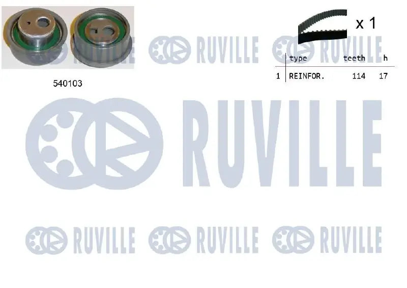 Kit distribution complet pour Peugeot 405 II, 605 / Citroën XM