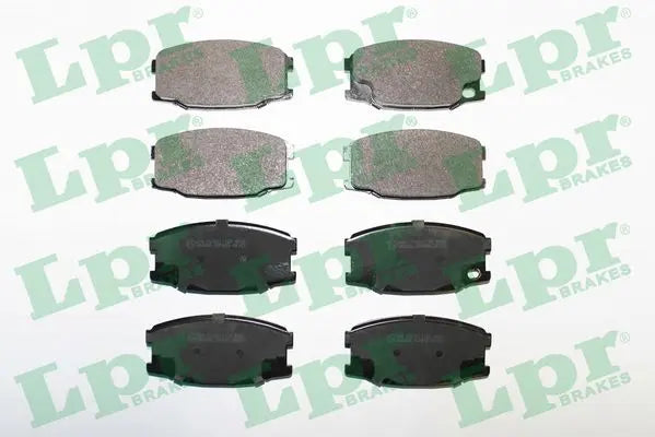 Jeu plaquettes frein pour Mitsubishi Canter VI, Fuso, Rosa