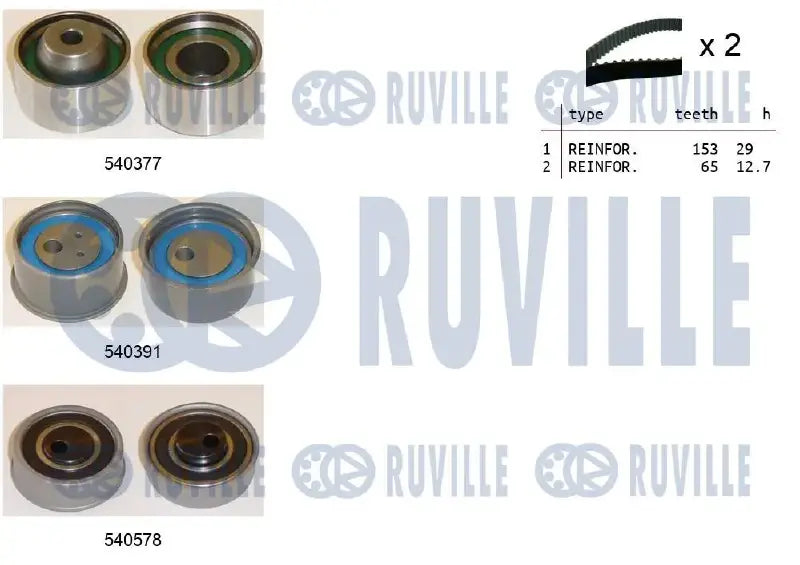Kit distribution complet pour KIA Carens I / Mitsubishi Eclipse II, Lancer VII, Outlander I