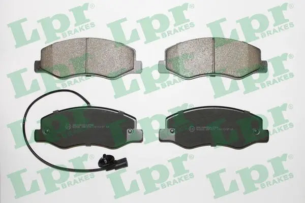 Jeu plaquettes frein pour Renault Master III / OPEL Movano B