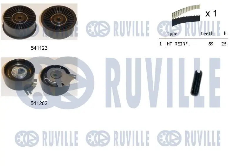 Kit distribution complet pour Renault VEL Satis, Master II, Trafic II / OPEL Vivaro A, Movano A