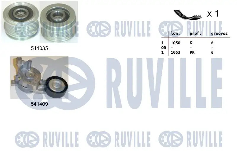 Kit accessoires complet pour VW Passat B6, Touran, Caddy III / Audi A3