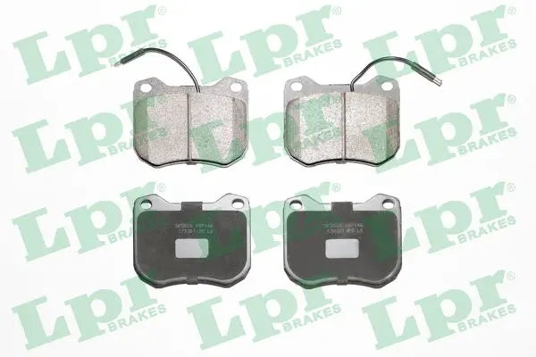 Jeu plaquettes frein pour Peugeot 604, 505, 504 / Talbot Tagora