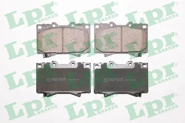 Jeu plaquettes frein pour Toyota Land Cruiser 100, Land Cruiser / Lexus LX