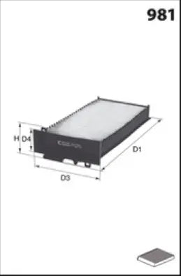 Filtre habitacle mercedes pour Mercedes-Benz Classe E, CLS, Classe C