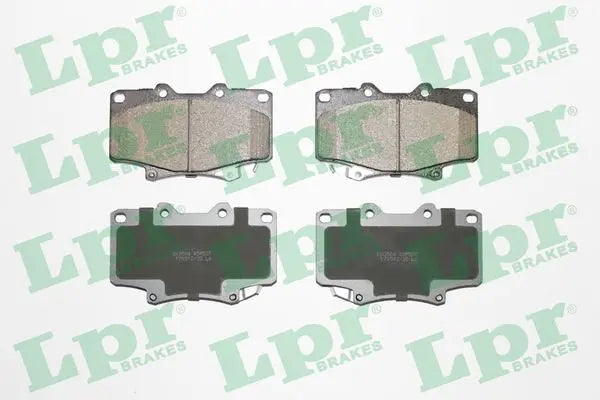 Jeu plaquettes frein pour Toyota Land Cruiser 80, Land Cruiser, Land Cruiser Hardtop / Lexus LX