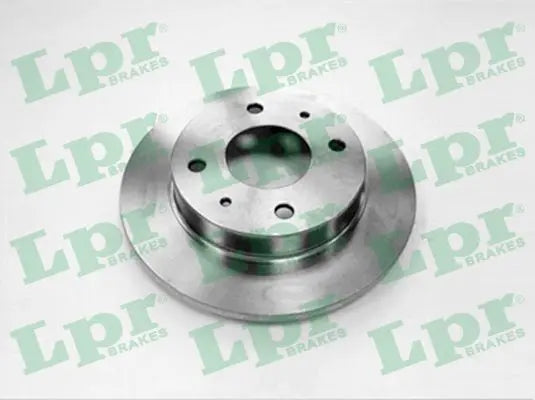 Jeu 2 disques frein pour Mitsubishi Colt, Colt VI, Colt CZC VI / Smart Forfour