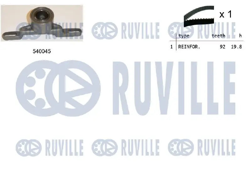 Kit distribution complet pour Ford Escort IV, Escort II, Escort II Turnier