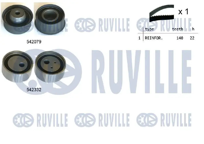 Kit distribution complet pour Mitsubishi Colt VI, Colt V, Colt CZC VI
