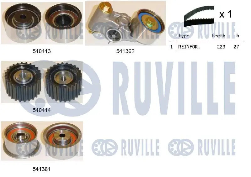 Kit distribution complet pour Subaru Impreza, Legacy V, Forester