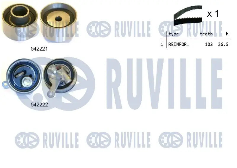 Kit distribution complet pour Ford Ranger / Mazda BT-50