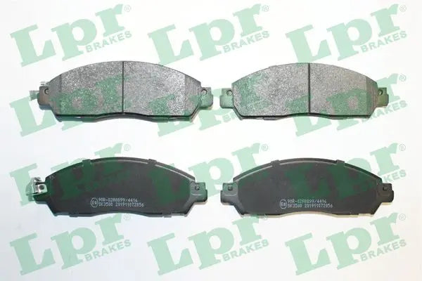 Jeu plaquettes frein pour Renault Alaskan / Nissan NV200, Navara NP300, NV200 / Evalia