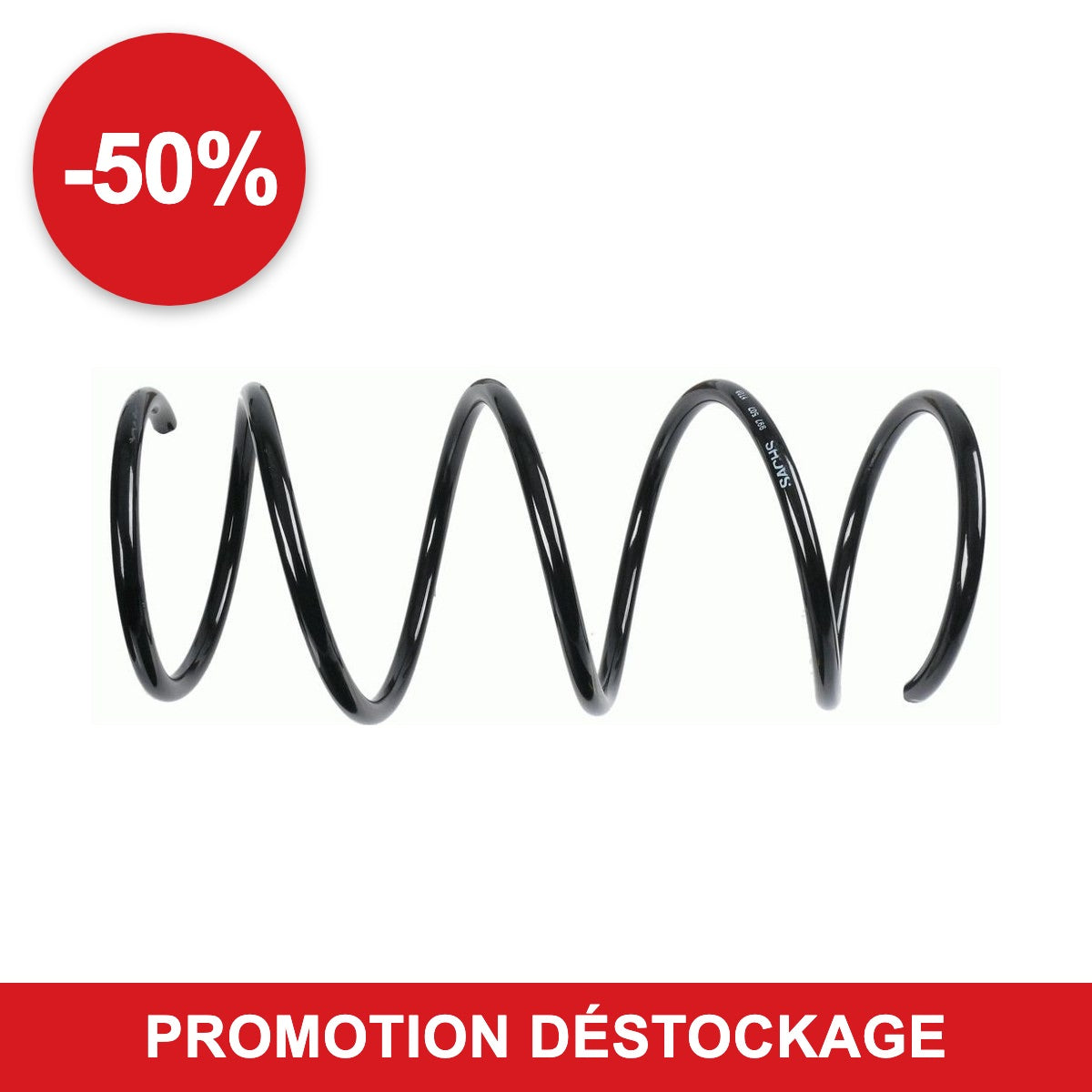 Ressort de suspension Sachs 997 507 – Renault Laguna I en promotion -50 %