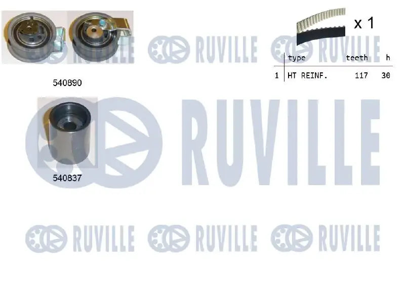 Kit distribution complet pour VW Lupo I / Audi A2