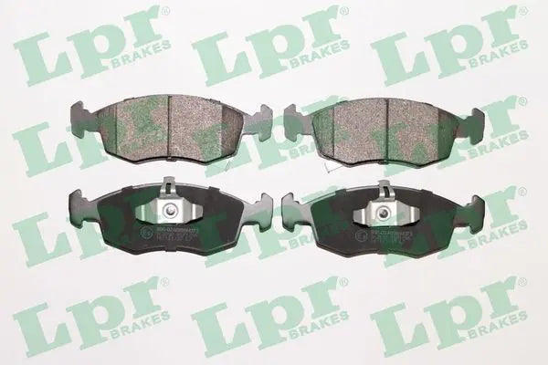Jeu plaquettes frein pour FIAT 500L, 500