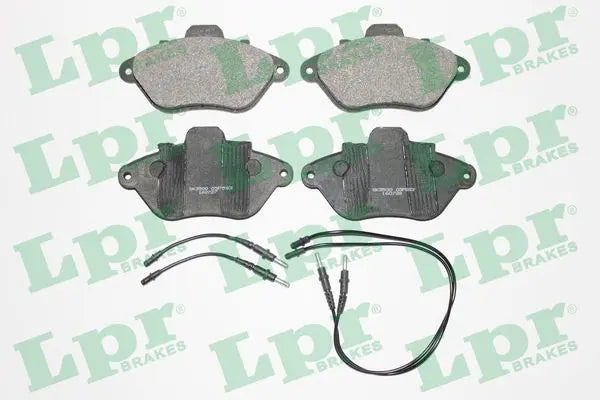 Jeu plaquettes frein pour Peugeot 605