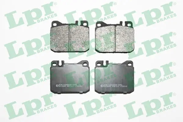 Jeu plaquettes frein pour Mercedes-Benz Classe S, 123, SL