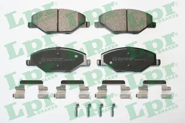 Jeu plaquettes frein pour VW Polo V / Škoda Fabia III, Fabia III Praktik, Fabia II