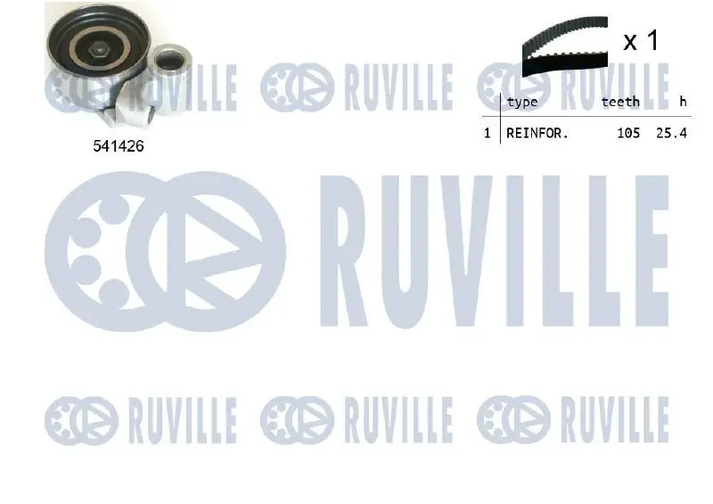 Kit distribution complet pour Toyota Land Cruiser 100, Land Cruiser 80