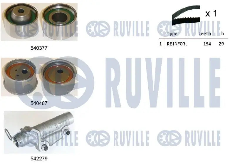 Kit distribution complet pour Mitsubishi Carisma, Space Star, Pajero Pinin I