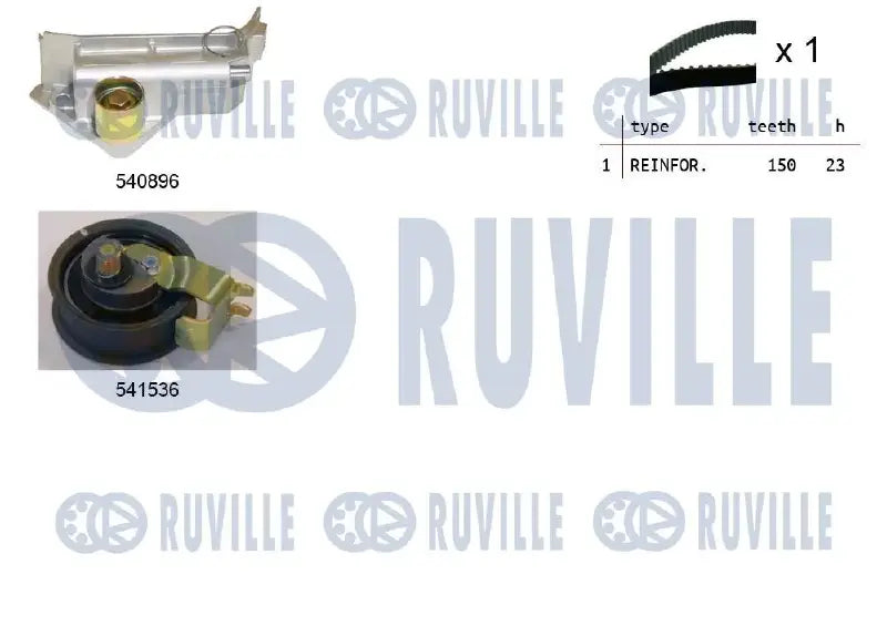 Kit distribution complet pour VW Golf IV, Bora I, Bora / Audi A3, TT, A6 C5