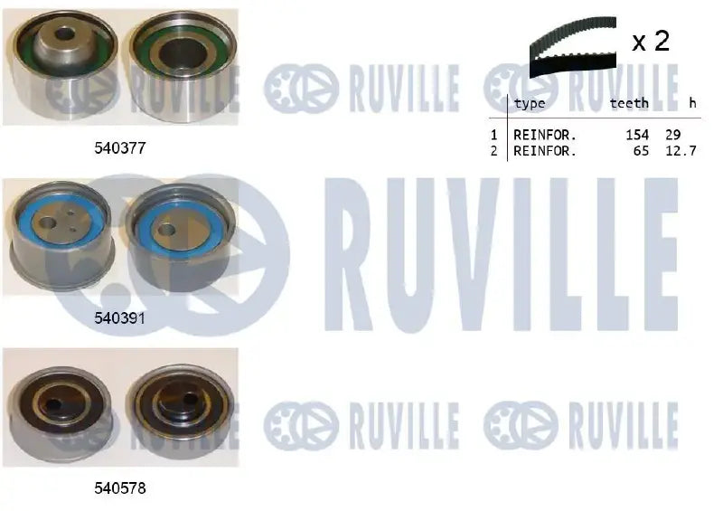 Kit distribution complet pour Mitsubishi Galant Viii, Space Runner, Space Wagon