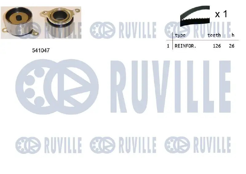 Kit distribution complet pour Honda Civic VI Aerodeck, Integra, Civic VI